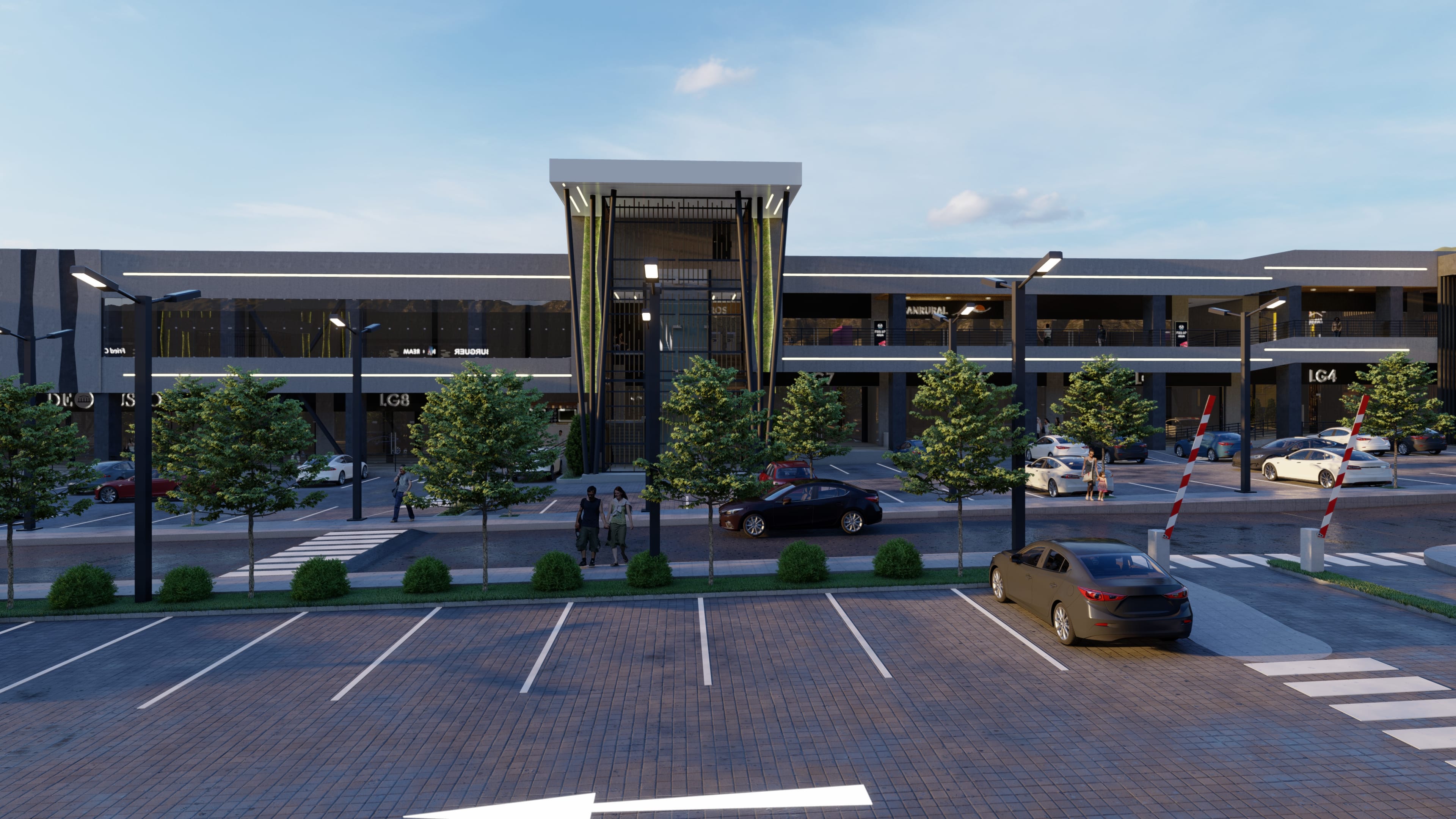 Fachada Central Ala Sur