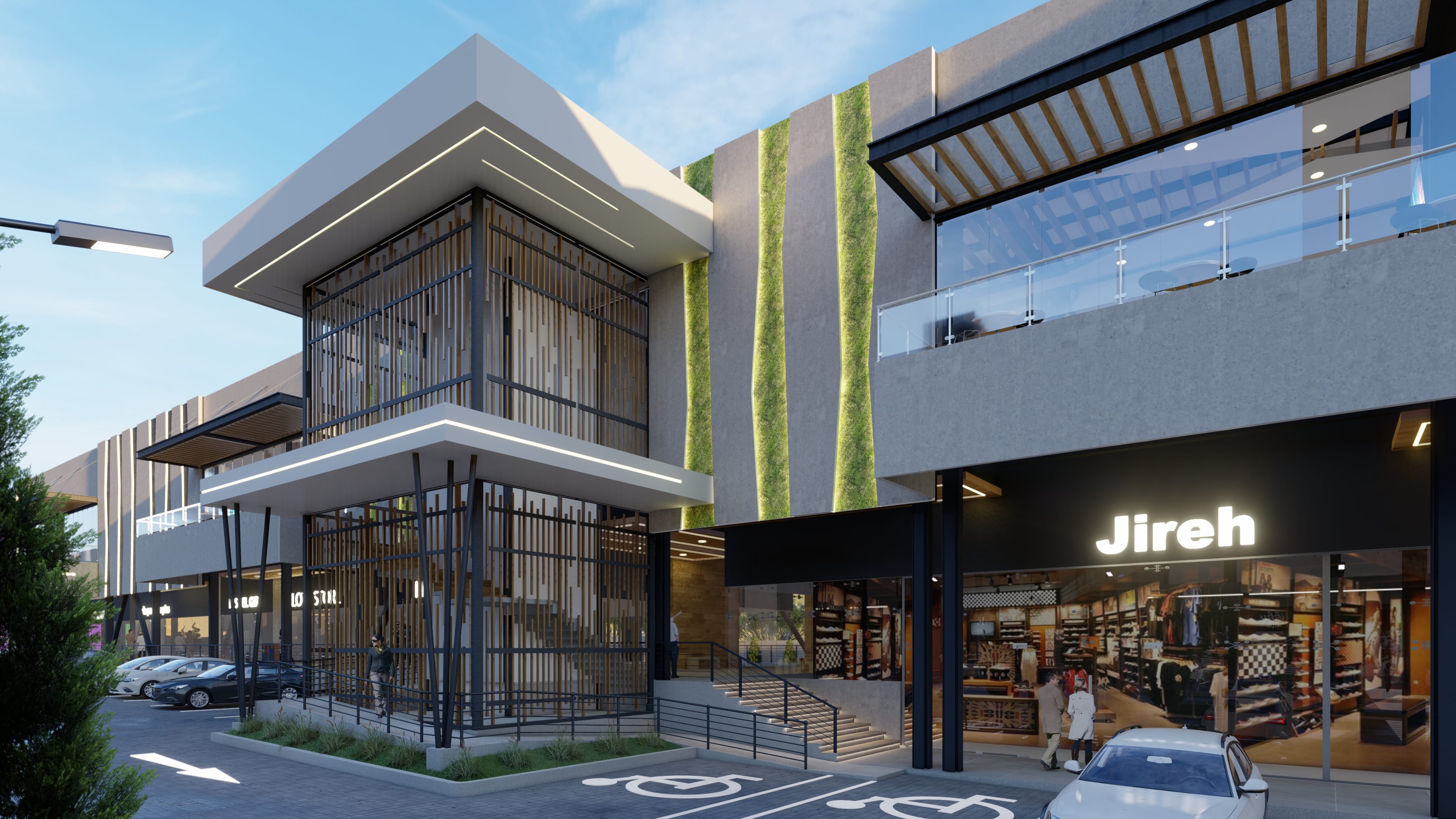 Gradas y Rampa Módulo A y B