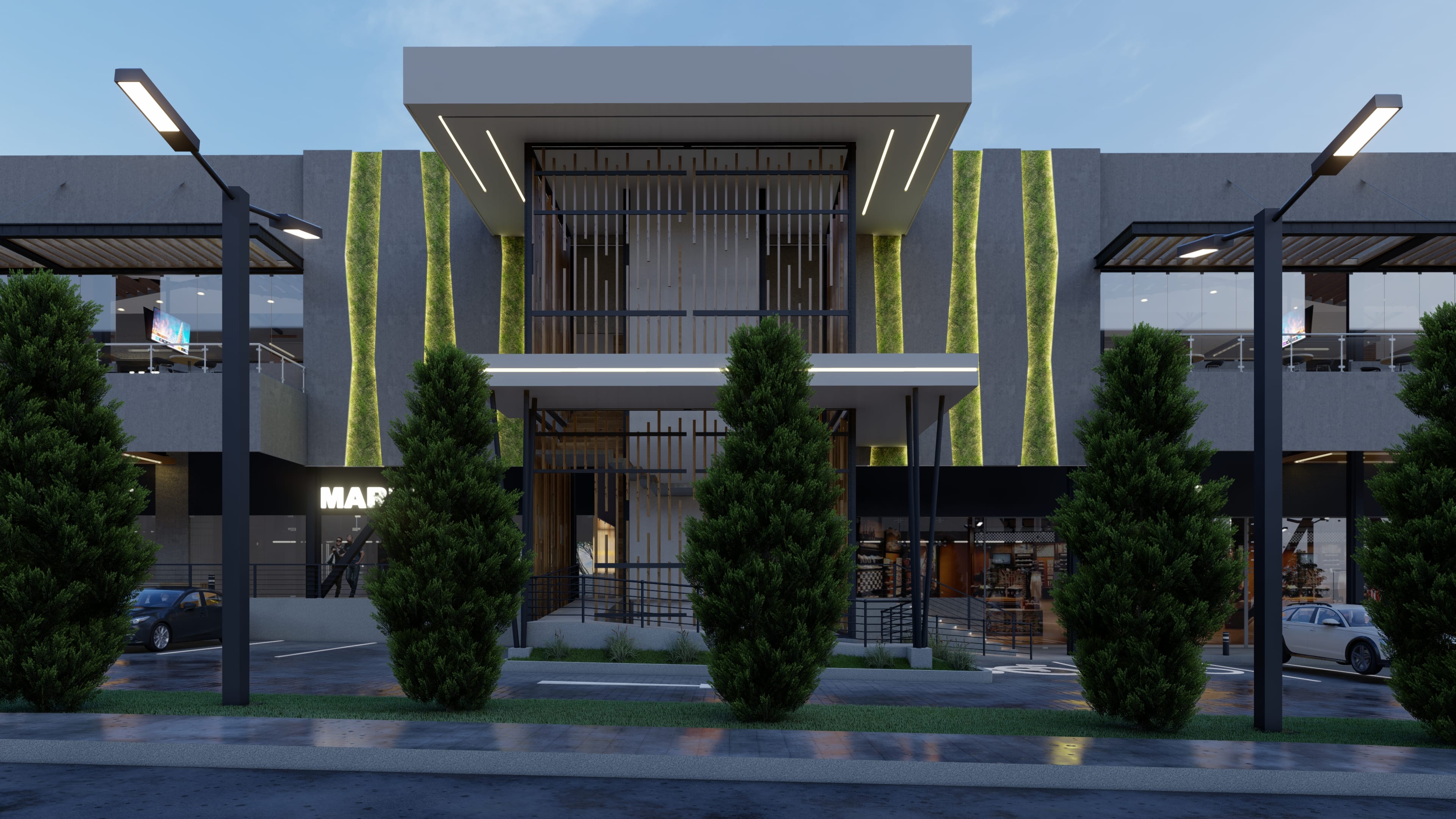 Módulo Gradas A y B