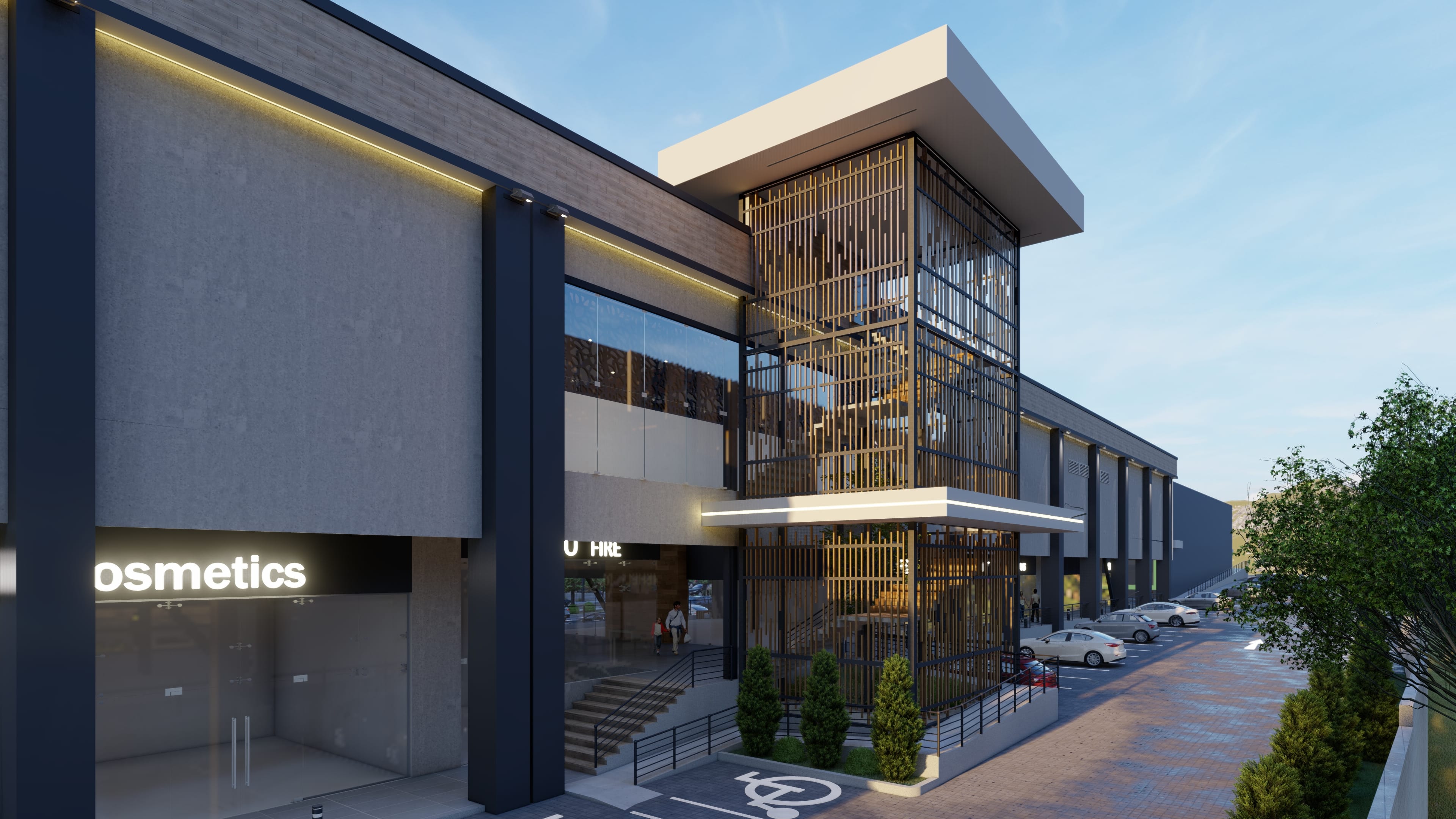 Módulo Gradas Servicio