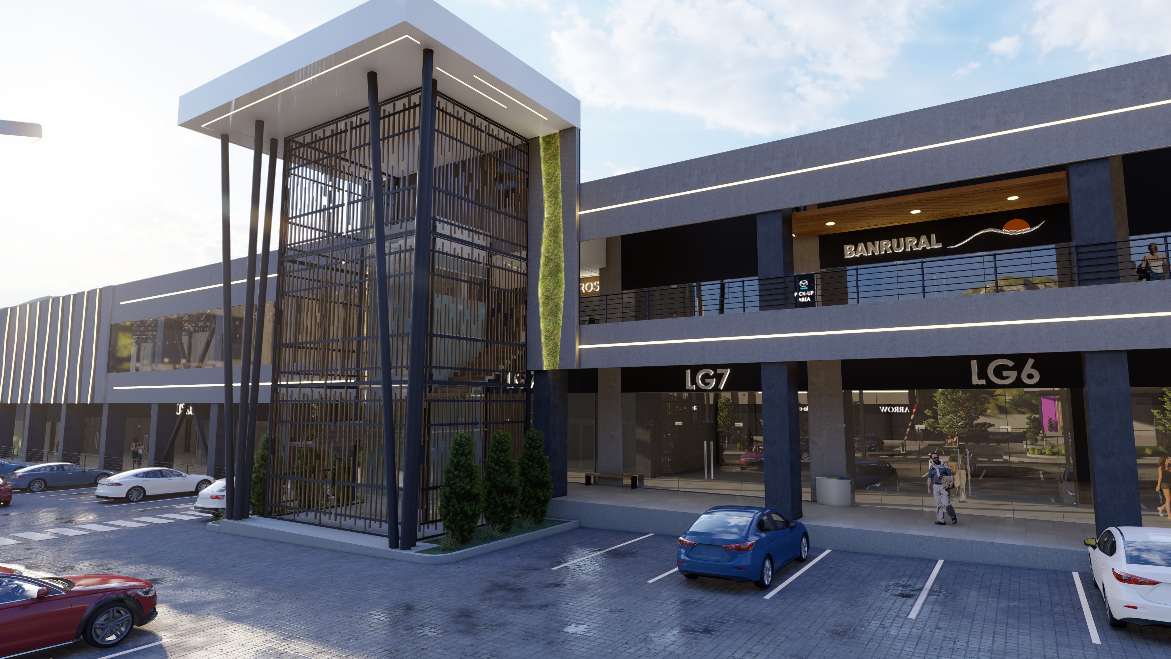 Módulo de Gradas Ala Sur